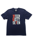 "18TEEN 6IXTY SE7EN" Unisex Short Sleeved T-Shirt