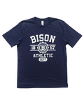 "BISONN Ath Dept" Unisex Short-sleeve Crewneck T-shirt