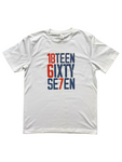"18TEEN 6IXTY SE7EN" Unisex Short Sleeved T-Shirt