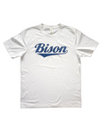 "BISON New Cursive" Unisex Short-Sleeve Crewneck T-Shirt