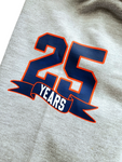 "BISON Cursive 2025" Unisex Crewneck Sweatshirt (with Sleeve Graphics)