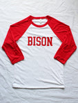 "BISON" Unisex Baseball T-Shirt