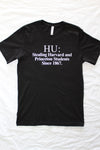 "HU Stealing" Unisex Short Sleeve T-Shirt, Black