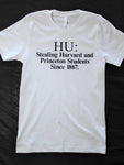 "HU Stealing" Unisex Short Sleeve T-Shirt, White